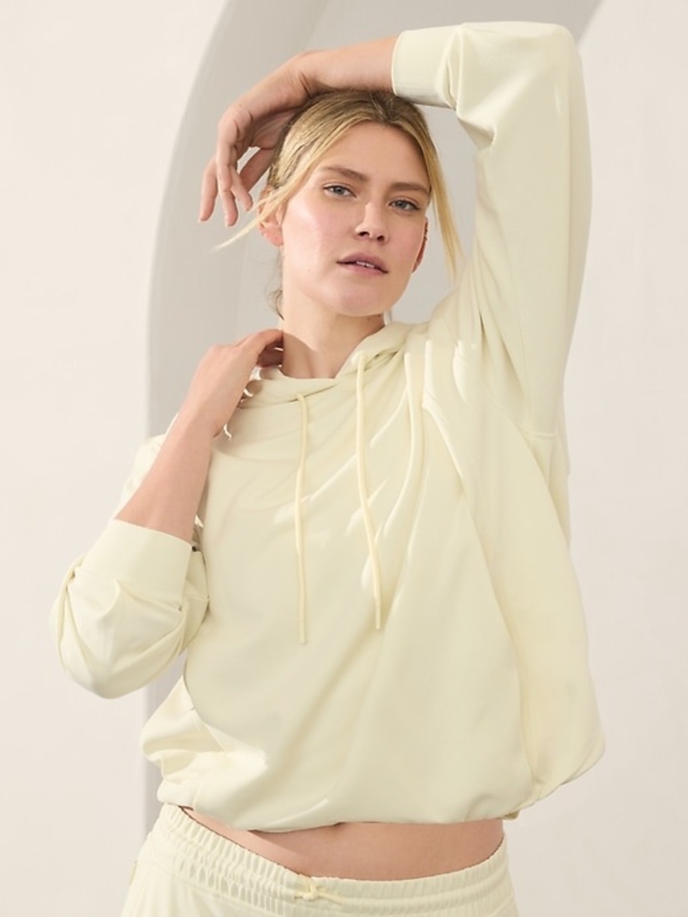 ATHLETA | Seasoft Bubble Hem Hoodie